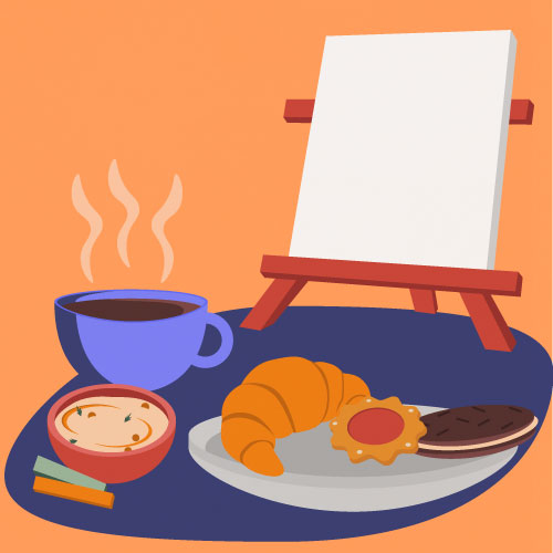 Arte y merienda